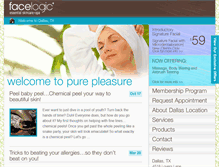 Tablet Screenshot of dallas.facelogicspa.com